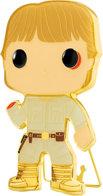 Значок Funko Pop Pin Star Wars Limited Chase Luke Skywalker 11 (0671803318441) - зображення 3