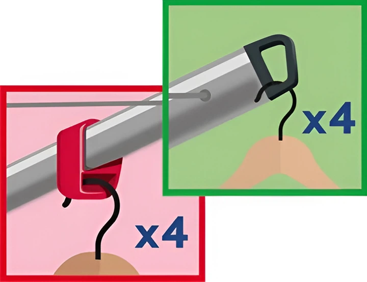 Сушарка для білизни Vileda Sun Lift Compact 40 (4023103228498) - зображення 4