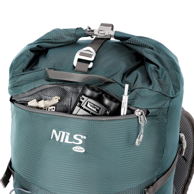 Туристичний рюкзак Nils Camp KJOLEN 40 л зелений NC1938 (5907695502275) - зображення 6