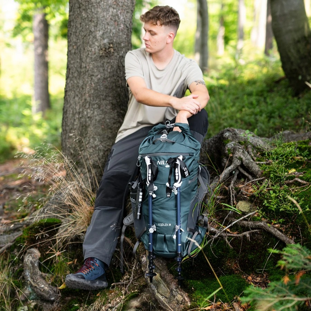 Туристичний рюкзак Nils Camp KJOLEN 40 л зелений NC1938 (5907695502275) - зображення 16