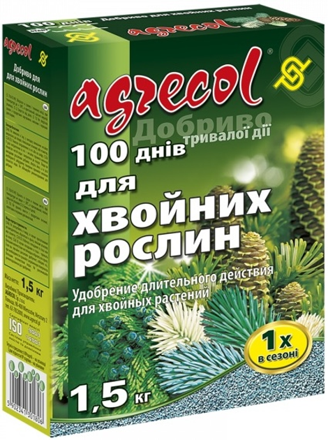Удобрение Agrecol 100 дней для хвойных растений 1.5 кг (2018040476) 