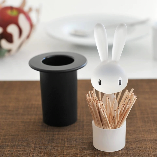 Ємність для зубочисток Alessi Magic Bunny (8003299958030) - зображення 2