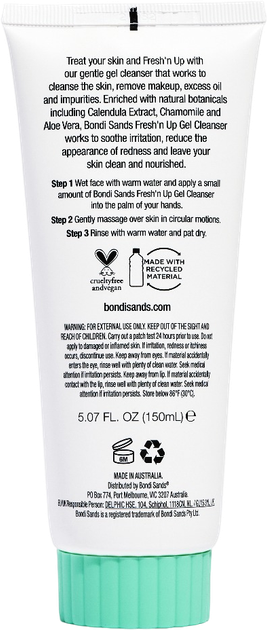 Żel do mycia twarzy Bondi Sands Fresh'n Up oczyszczający 150 ml (810020171730) - obraz 2