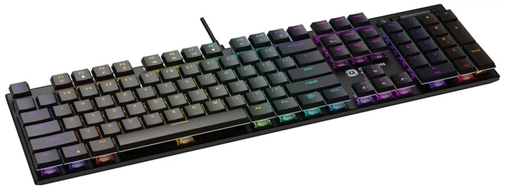 Клавиатура проводная Canyon Cometstrike GK-55 RGB ENG/UKR USB