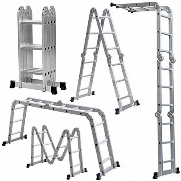 Шарнірна драбина Werk LC5416B 4x4 (55544) - зображення 2