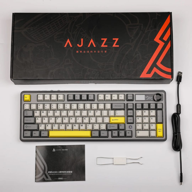 Клавиатура Ajazz AK980 игровая механическая с Gift switch v2, ENG раскладка - изображение 4