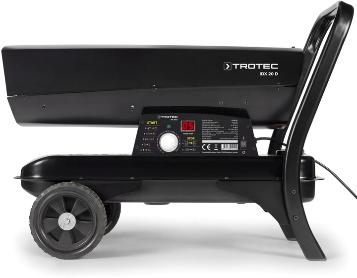 Дизельная тепловая пушка (тепловентилятор) Trotec IDX 20 D - изображение 3