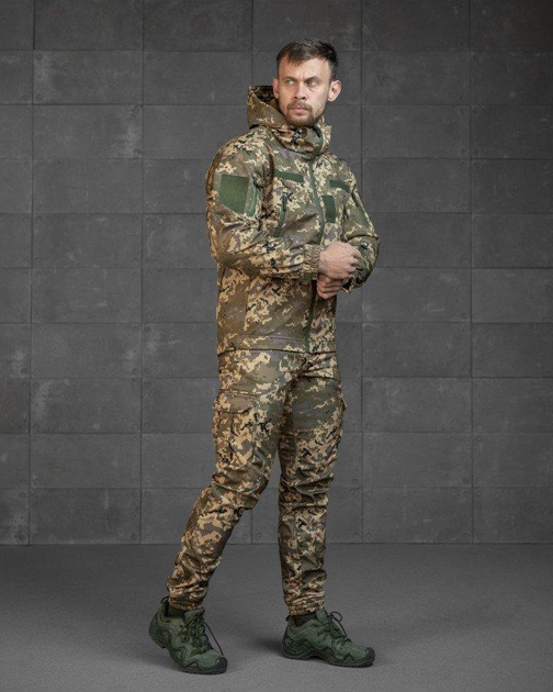 Тактичний костюм SoftShell на флісі M піксель (89884)) - зображення 2