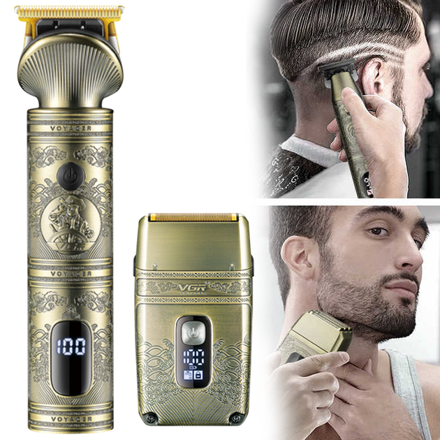 Тример для бороди та вусів VGR V-649 (t5530) - зображення 1