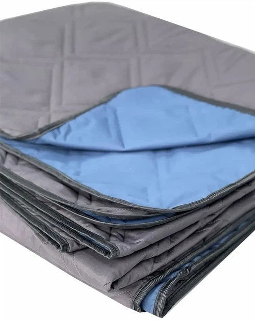 Покривало U-tek Аквастоп сіре Полуторне 130х210 см Quilt Blank PollyPU (BLPU130210) (4823099002060) - зображення 3