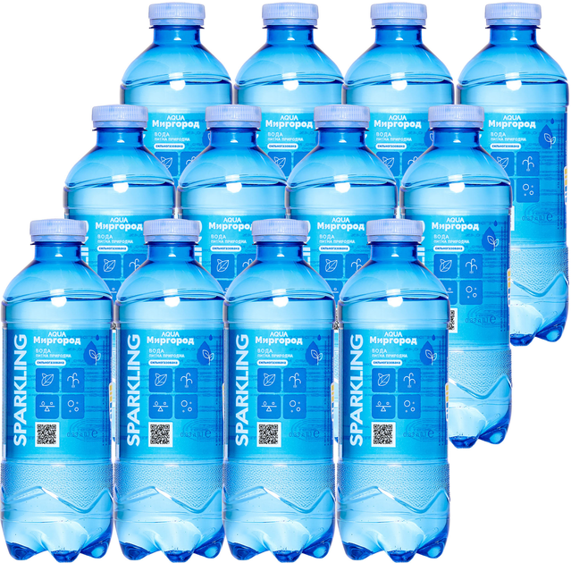 Упаковка води питної природної Aqua Миргород Sparkling сильногазована 0.33 л х 12 пляшок від Rozetka на платформі USKIDKA Акція на Упаковка води питної природної Aqua Миргород Sparkling сильногазована 0.33 л х 12 пляшок від Rozetka