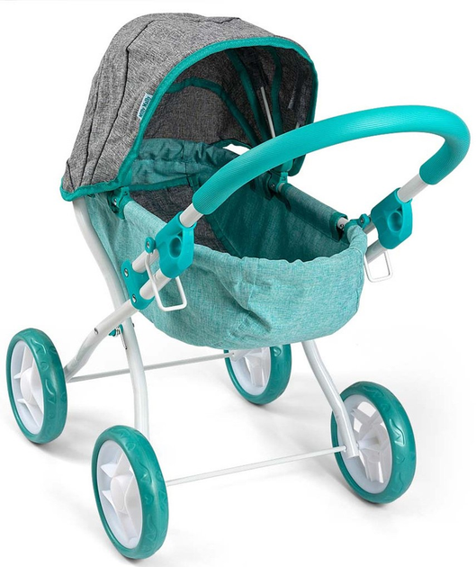 Wózek dla lalek Milly Mally Dori Prestige mint zielony (5901761125580) - obraz 3