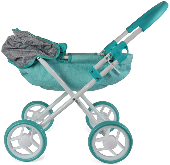 Wózek dla lalek Milly Mally Dori Prestige mint zielony (5901761125580) - obraz 7