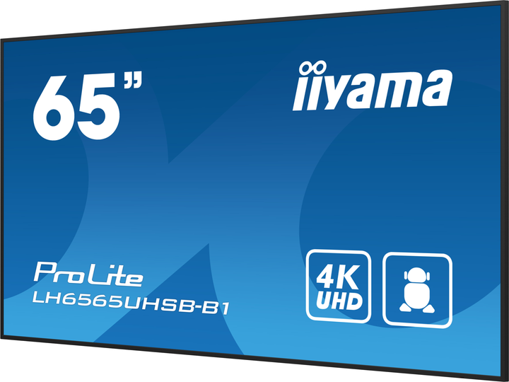Монітор 64.5" iiyama ProLite LH6565UHSB-B1 - зображення 3