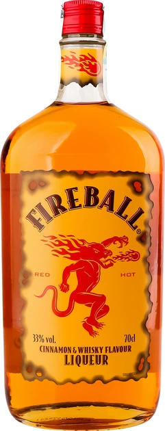 Напій на основі віскі Fireball Cinnamon Whisky 0.7 л 33