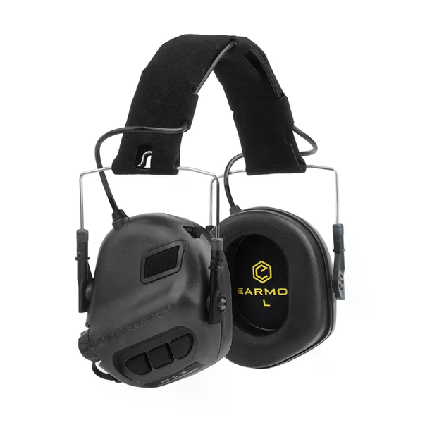 Навушники тактичні активні Earmor M31 MOD4 шумоподавляющие (M31-BK) Black - зображення 1