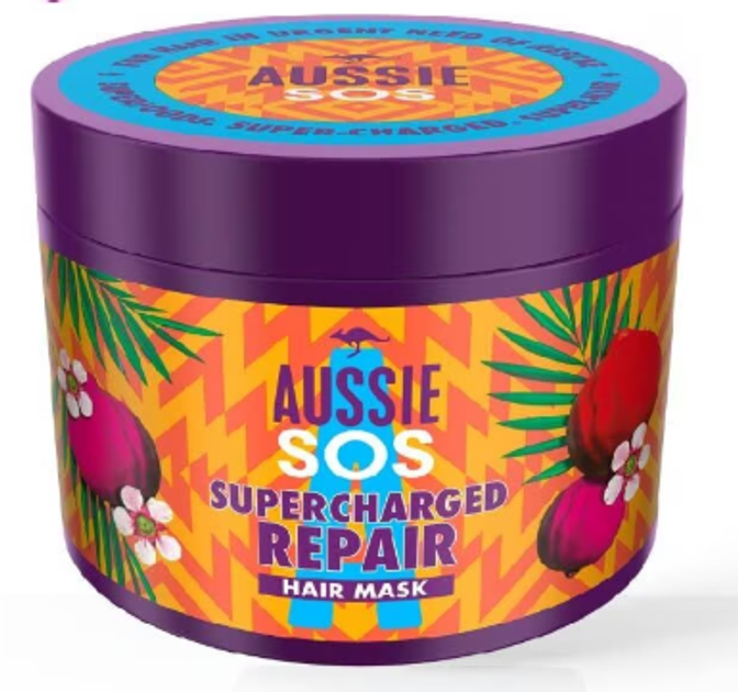 Маска для волосся Aussie SOS Supercharged Repair 450 мл (8006540017319) - зображення 1