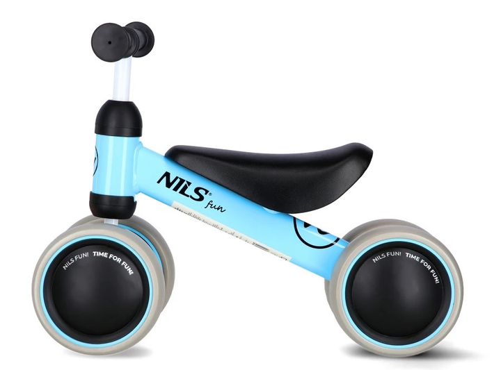 Rowerek biegowy Nils Fun RB002 Niebieski (5907695555332) - obraz 5