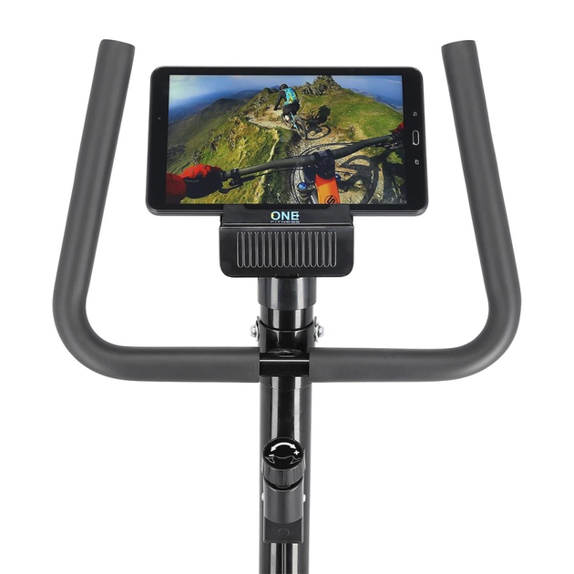 Велотренажер механічний One Fitness RW3011 Чорний (5907695575590) - зображення 6
