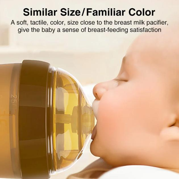 Пляшечка для годування антиколікова DR.Isla 4-12 m 250 ml з ручкою 4-12 місяці - зображення 5