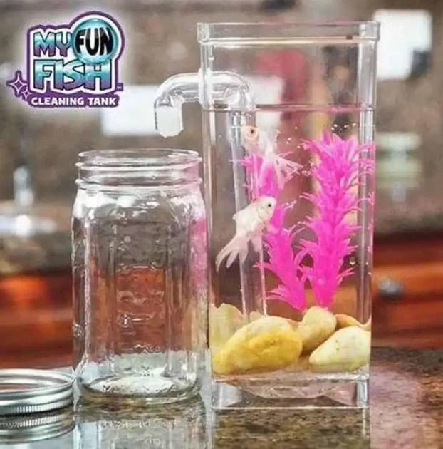 Аквариум для рыбок с системой самоочистки и светодиодной подсветкой fish tank HA-149 - Фото 4 Аквариум для рыбок с системой самоочистки и светодиодной подсветкой fish tank HA-149 - изображение 4