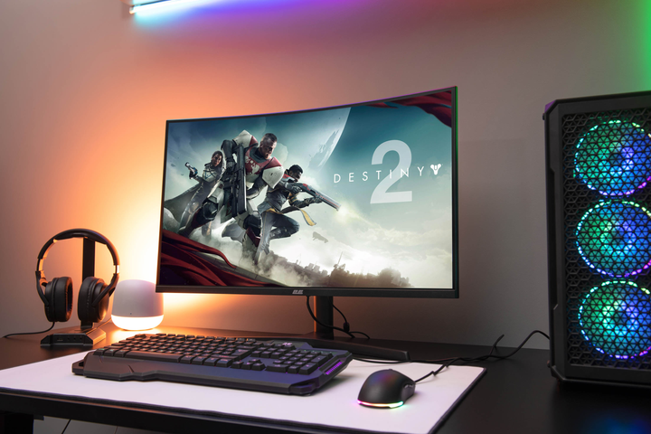 Монітор 2E GAMING 31.5" G3223B 2xHDMI, DP, MM, VA, 2560x1440, 165Hz, 1ms, CURVED, FreeSync, HAS - изображение 2