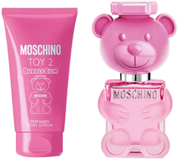 Zestaw damski Moschino Toy 2 Bubble Gum Woda toaletowa 30 ml + Balsam perfumowany do ciała 50 ml (8011003885664) - obraz 2