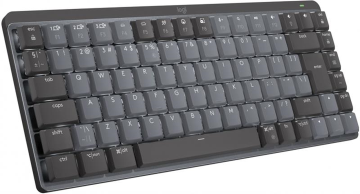 Клавіатура бездротова Logitech MX Mechanical Mini Minimalist Graphite (920-010780) - зображення 2