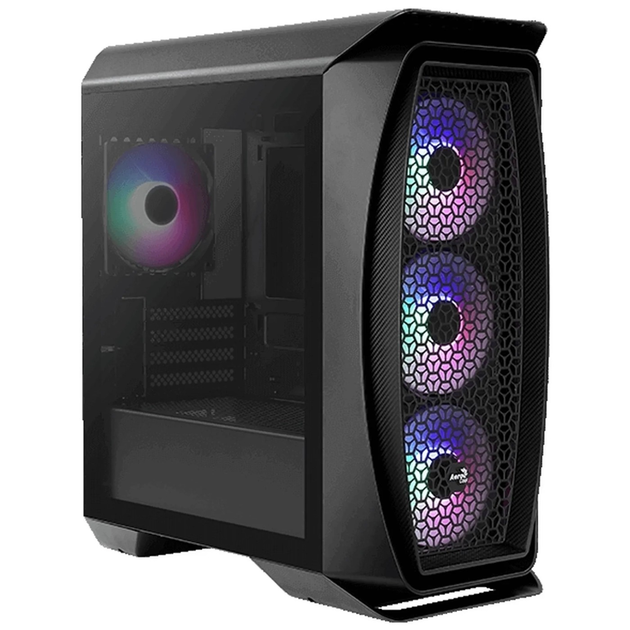 Корпус AeroCool Aero One Mini Frost-G-BK-v1 (ACCS-PB18043.11) Black без БЖ - зображення 1