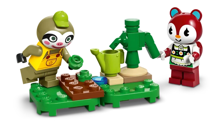 Конструктор LEGO Animal Crossing Лейф и его трейлер и садовый магазин 263 детали (77054) - изображение 5