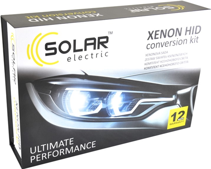 Комплект ксенону Solar H7 4300K, 85V, 35W PX26d KET, (2 шт) + Ballast від Rozetka на платформі USKIDKA Акція на Комплект ксенону Solar H7 4300K, 85V, 35W PX26d KET, (2 шт) + Ballast від Rozetka