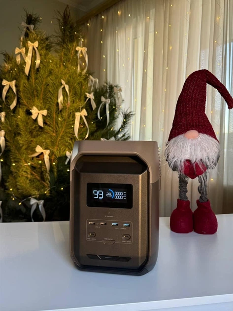 Зарядна станція EcoFlow DELTA 3 LiFePO4 1536 Вт-год / EU / Євро - Фото 3 Зарядна станція EcoFlow DELTA 3 LiFePO4 1536 Вт-год / EU / Євро - изображение 3