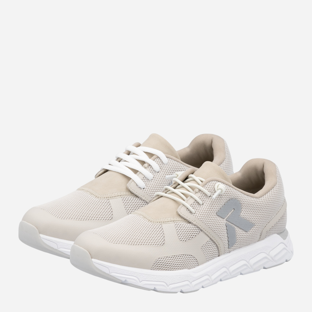 Buty sportowe damskie RIEKER M9000-60 41 (7.5UK) 27 cm Beżowe (4061811221684) - obraz 3