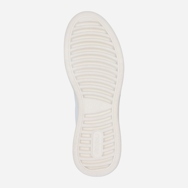 Sneakersy damskie do kostki RIEKER N6410-80 36 (3.5UK) 24 cm Białe (4061811724222) - obraz 10