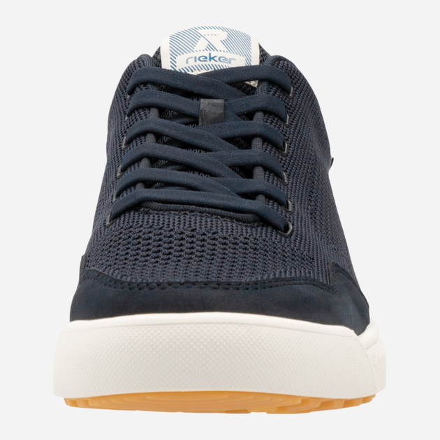 Sneakersy męskie z siatki RIEKER U1104-14 42 (8UK) 28 cm Ciemnogranatowe (4061811650422) - obraz 6