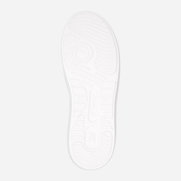Sneakersy damskie skórzane RIEKER W1204-82 40 (6.5UK) 26.4 cm Białe (4061811714438) - obraz 10
