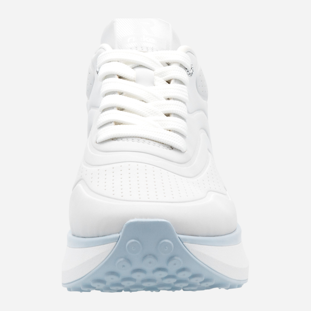 Sneakersy damskie na platformie RIEKER W2700-80 36 (3.5UK) 24 cm Białe (4061811651849) - obraz 6