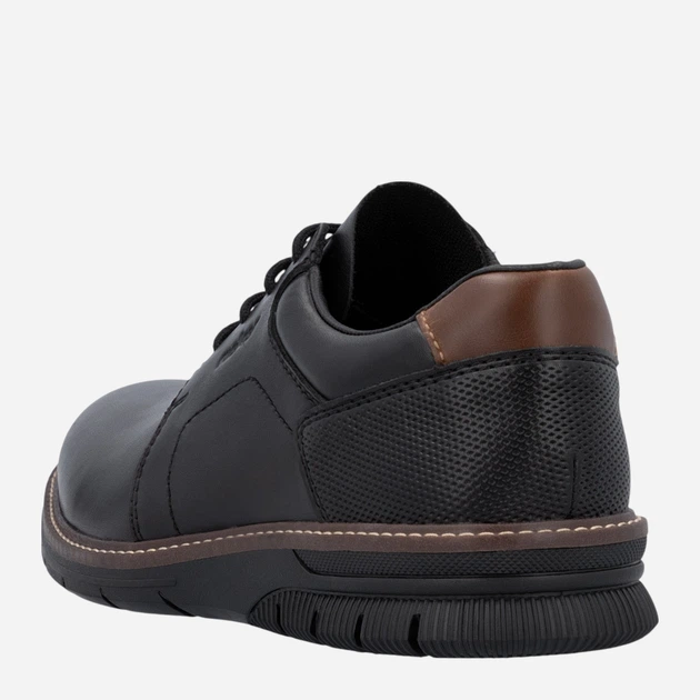 Чоловічі дербі RIEKER 14419-00 44 (9.5UK) 29 см Чорні (4061811215270) - зображення 7