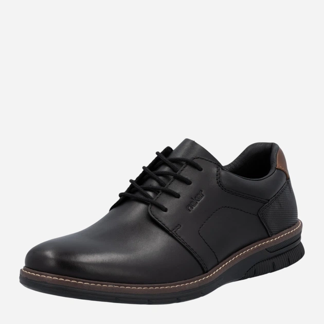 Чоловічі дербі RIEKER 14419-00 41 (7.5UK) 27 см Чорні (4061811215249) - зображення 5