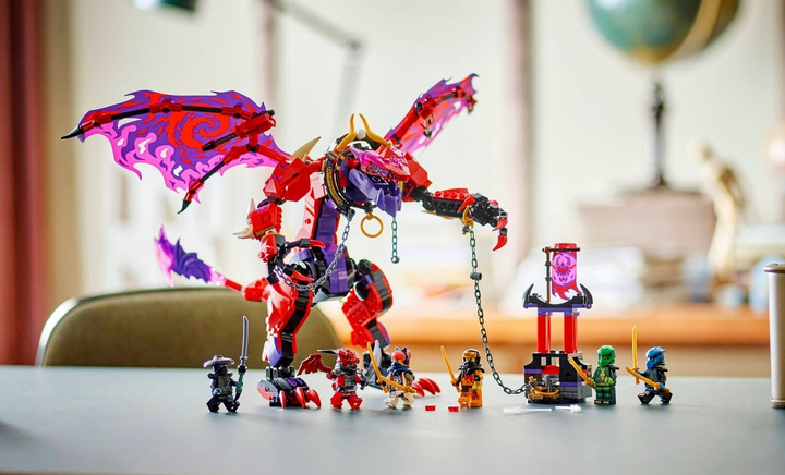 Конструктор LEGO NINJAGO Дракон Хаосу Громозуб 668 деталей (71832) - зображення 5