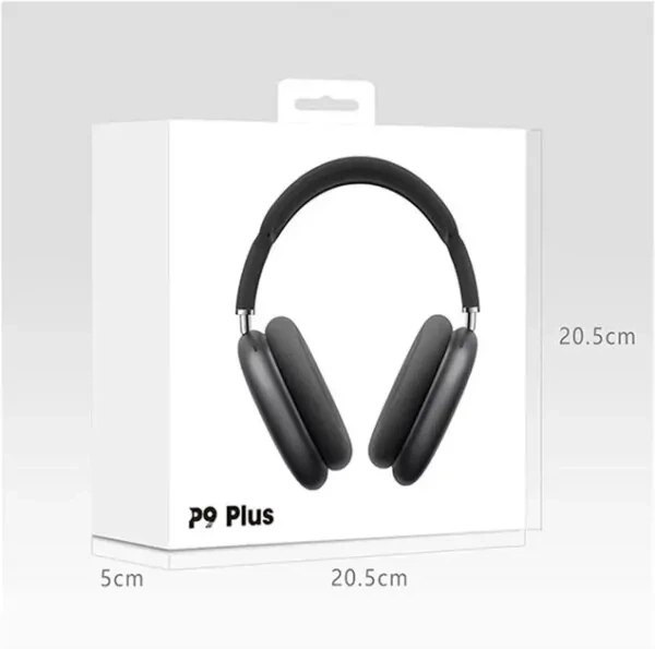 Беспроводные наушники с микрофоном Wireless Stereo Hedset P9 |TF Card| Черный - изображение 4