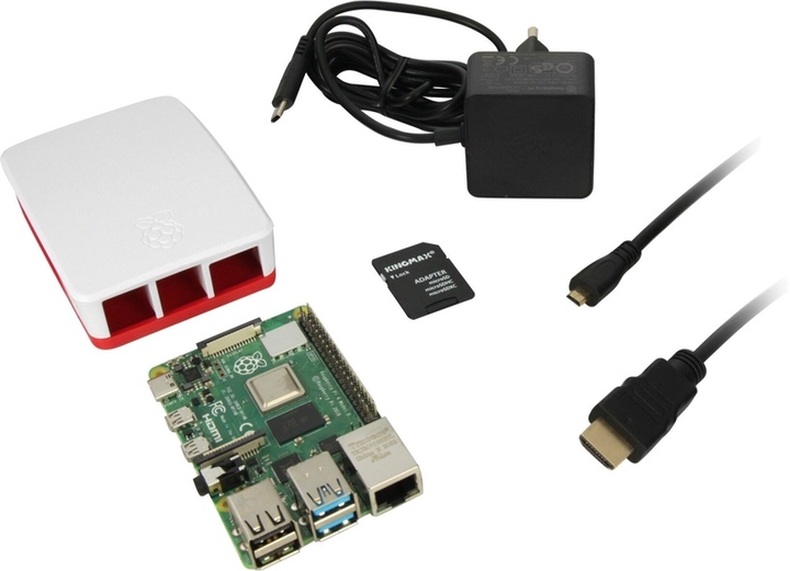 Мінікомп'ютер Raspberry Pi 4 4GB Starter Kit Set3 (WA-Pi4Set3) - зображення 1