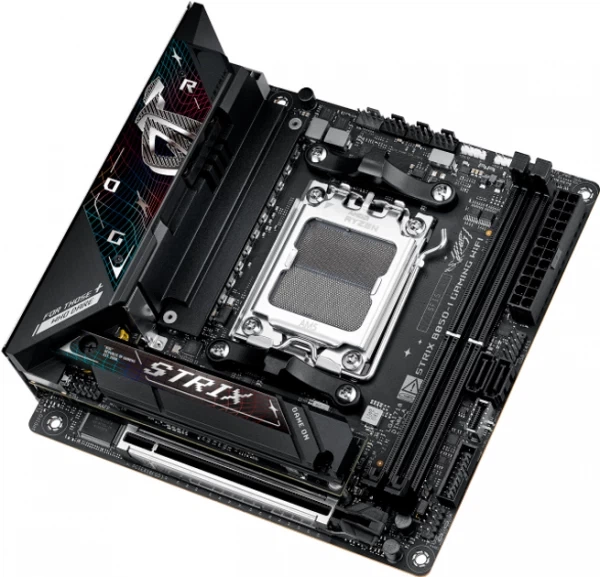Материнська плата Asus rog Strix b850-i Gaming wifi (90mb1k30-m0eay0) - зображення 4