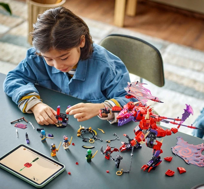 Конструктор LEGO NINJAGO Дракон Хаоса Громозуб 668 деталей (71832
