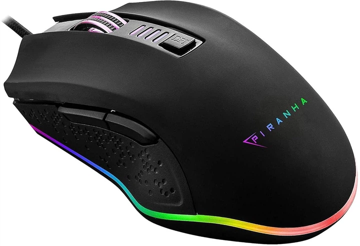 Mysz Piranha M400 RGB USB Black (4897076691647) - obraz 3