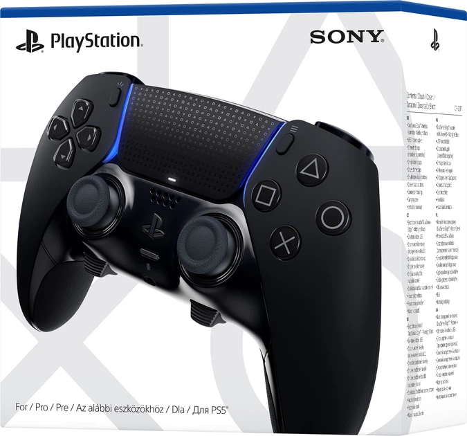 Беспроводной геймпад PlayStation 5 Dualsense EDGE Midnight Black