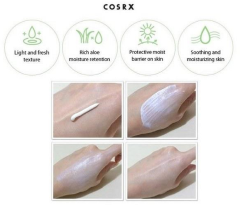 Сонцезахисний крем з алое COSRX Aloe Soothing Sun Cream SPF50+ PA+++ 50 мл - зображення 6