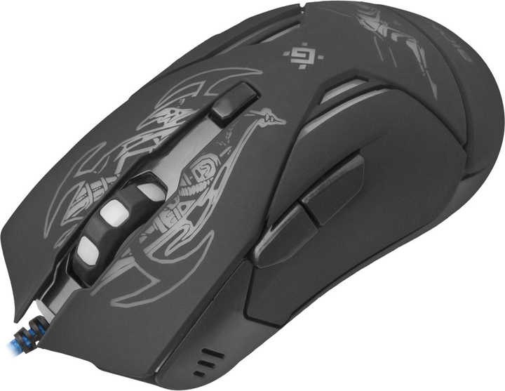 Mysz gamingowa przewodowa DEFENDER Bionic GM-250L USB Czarna (52250) - obraz 8