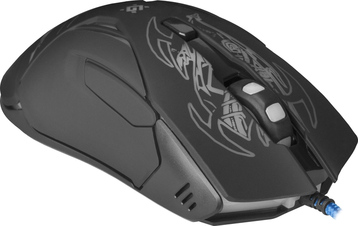 Mysz gamingowa przewodowa DEFENDER Bionic GM-250L USB Czarna (52250) - obraz 9