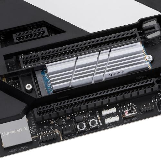 Твердотільний накопичувач SSD 1Tb, Apacer AS2280Q4, PCI-E 4.0 x4, M.2 2280, 3D TLC, 5000/4400 МБ/с (AP1TBAS2280Q4-1) - зображення 2